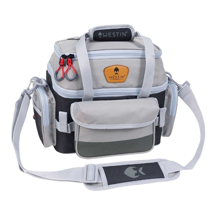 Westin W3 Lure Bag Plus (4 Boxes) Small - Grey / Black