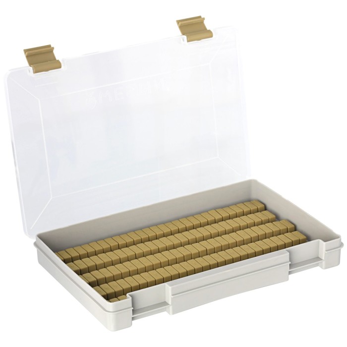 Westin W3 Jig Box 135 Slots Grey / Clear