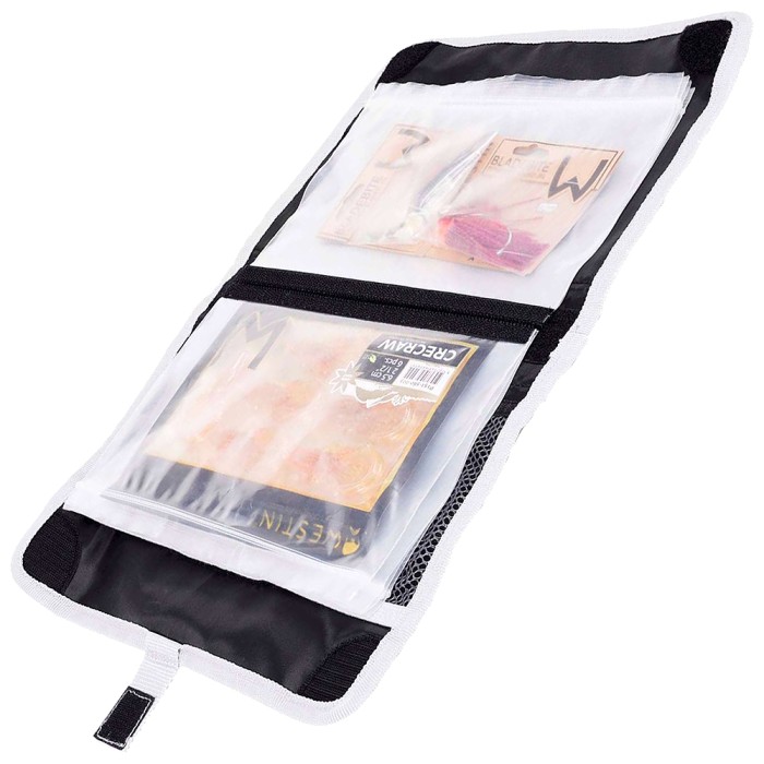 Westin W3 Medium Rig Wallet Grey Black Open