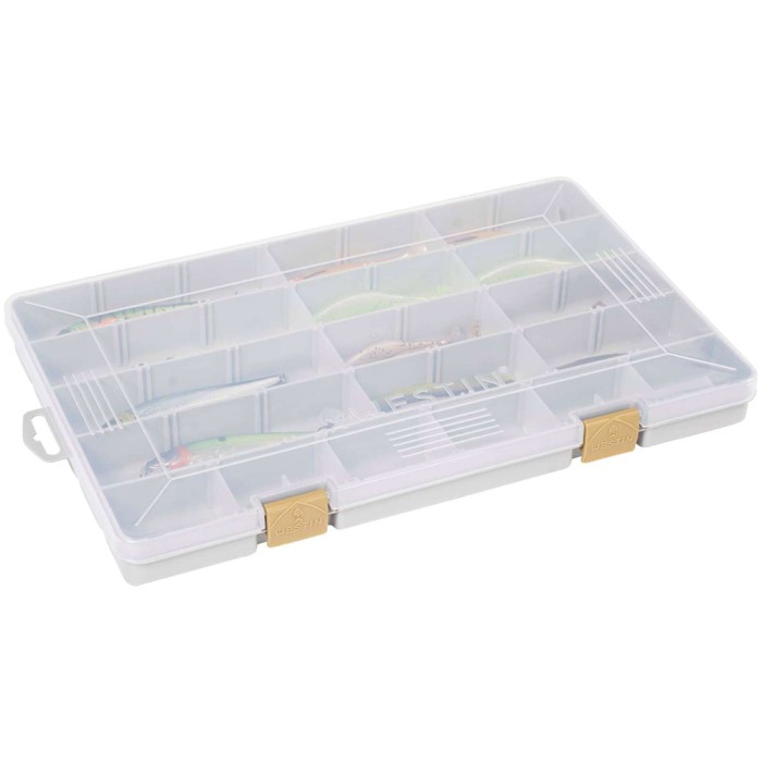 Westin W3 Tackle Box Grey Clear