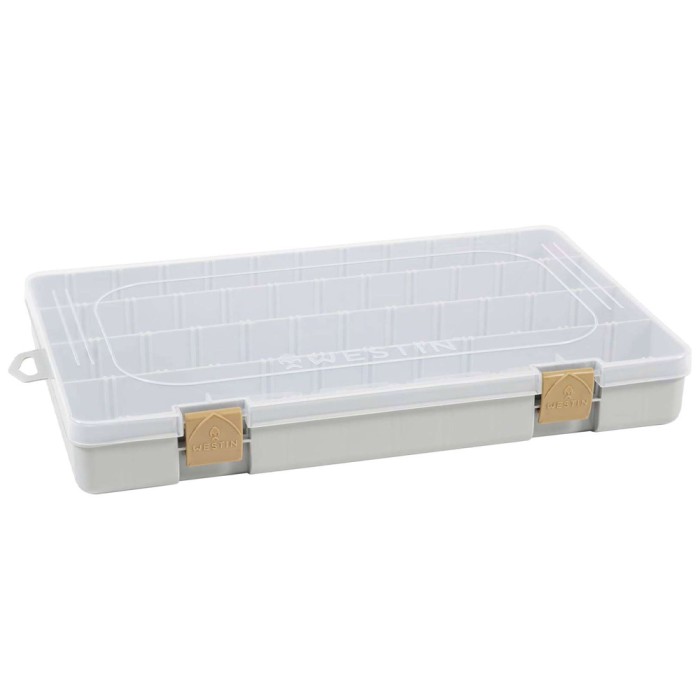 Westin W3 Tackle Box Grey Clear