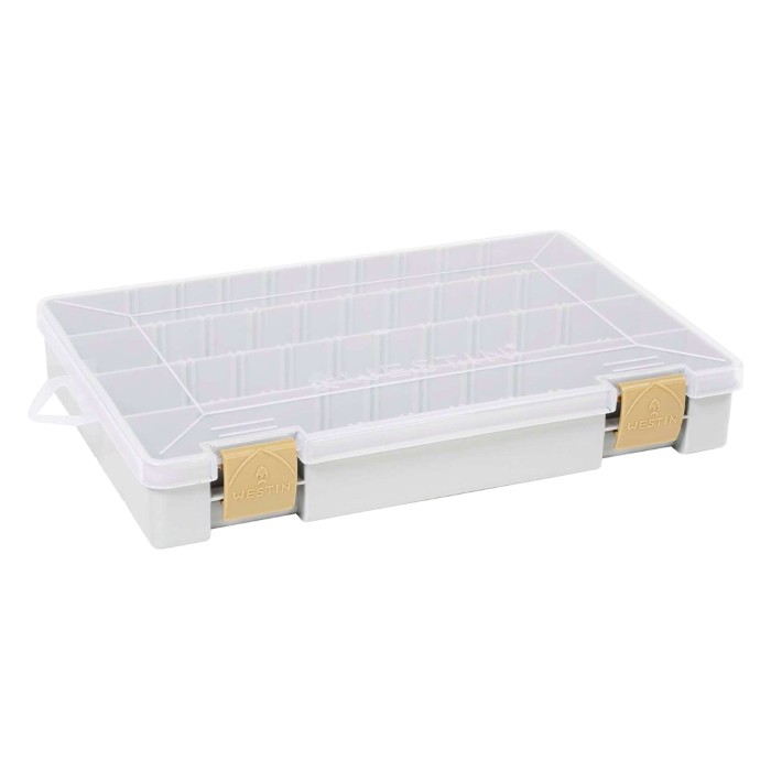 Westin W3 Tackle Box Grey Clear
