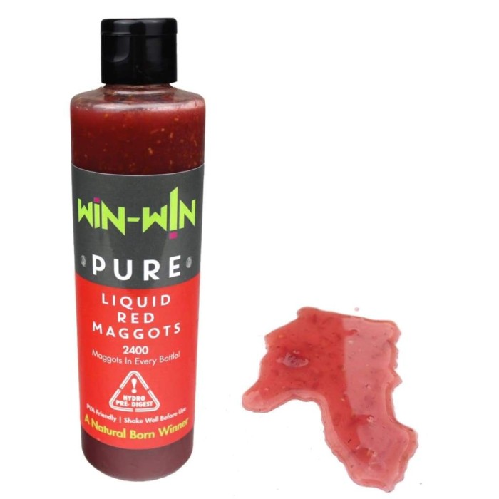Win-Win Pure Liquids 250ml Red Maggots