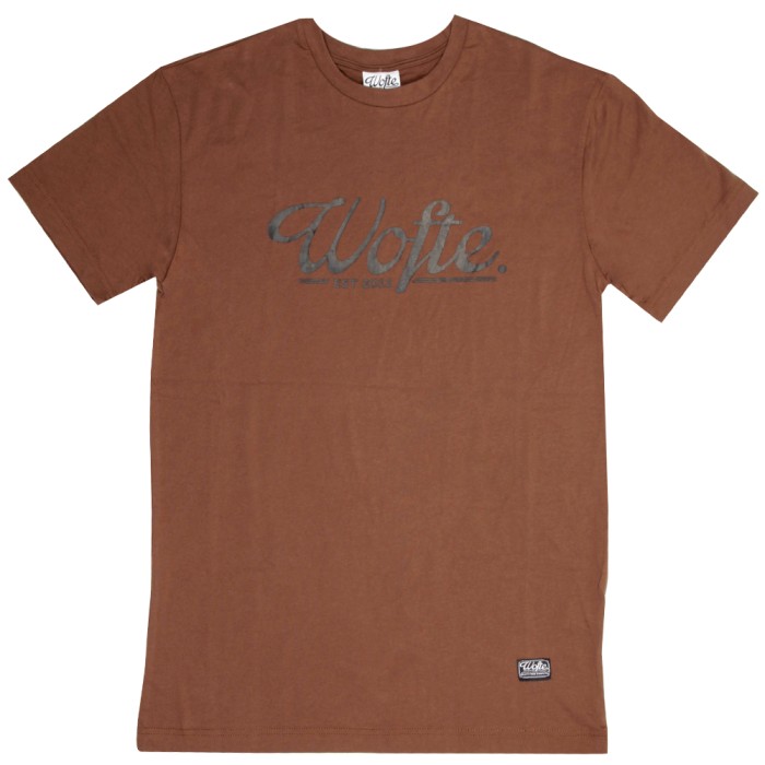 Wofte Brown Est.11 Tee