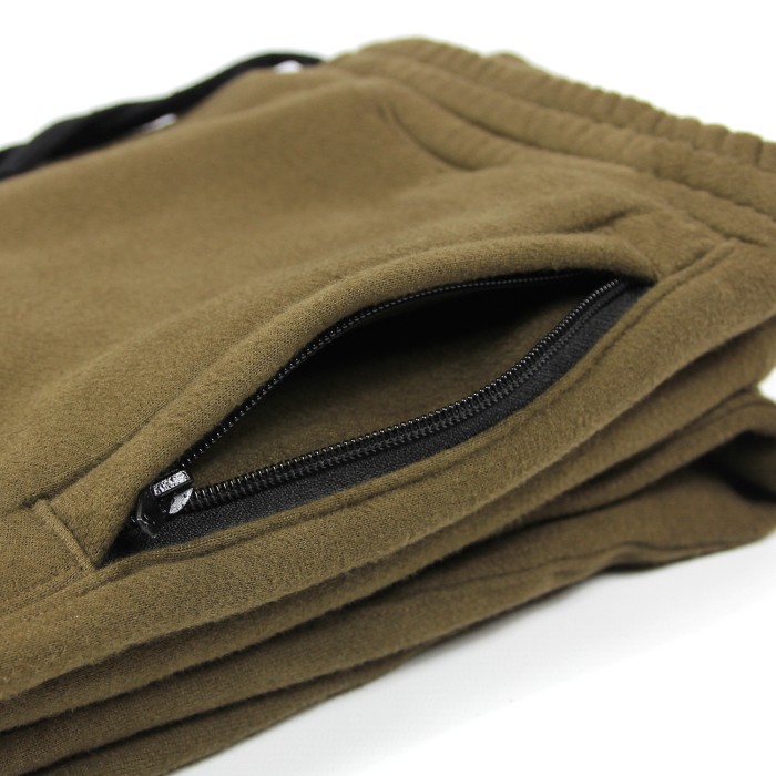 Wofte Khaki D-Lo Slim Joggers Zip Pocket