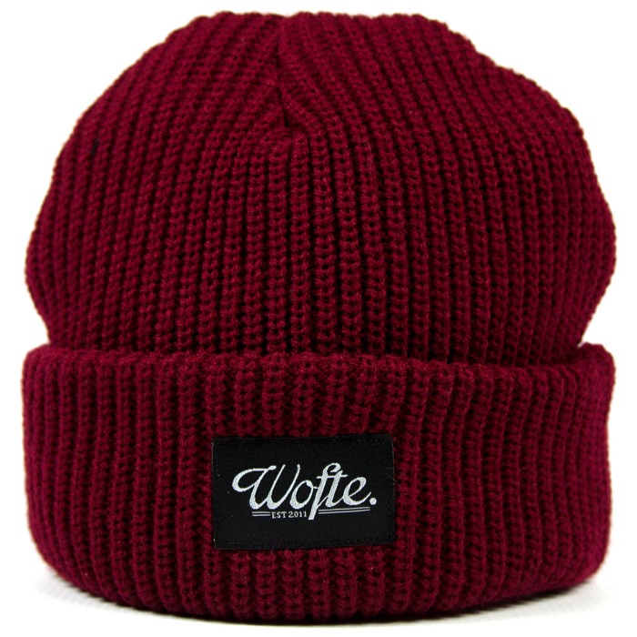 Wofte Plum Heritage Beanie