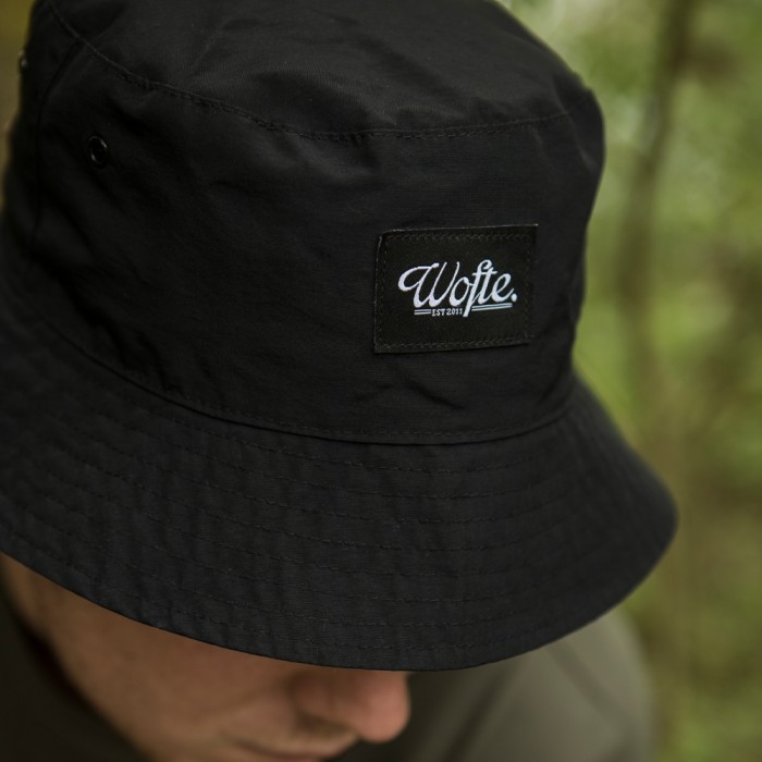 Wofte Reversible Olive/Black Bucket Hat Lifestyle