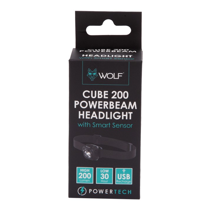 Wolf Powerbeam Cube 200 Headtorch 1