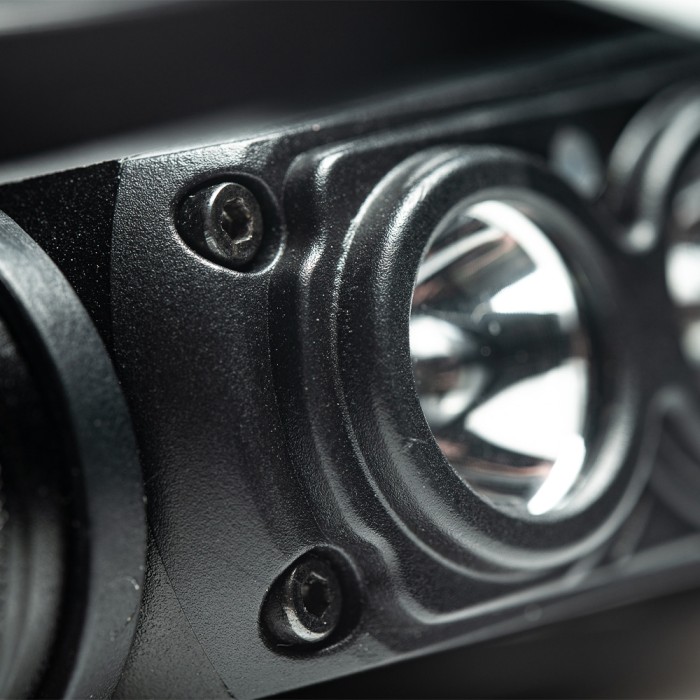 Wolf HL-1300 Powerbean Fishing Headlight Close Up 2