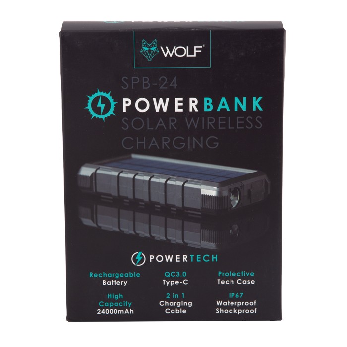 Wolf SPB-24 Solar Powerbank 1