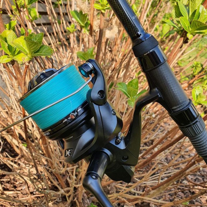 Wolf Spod & Marker Blue Braid 300m In Use