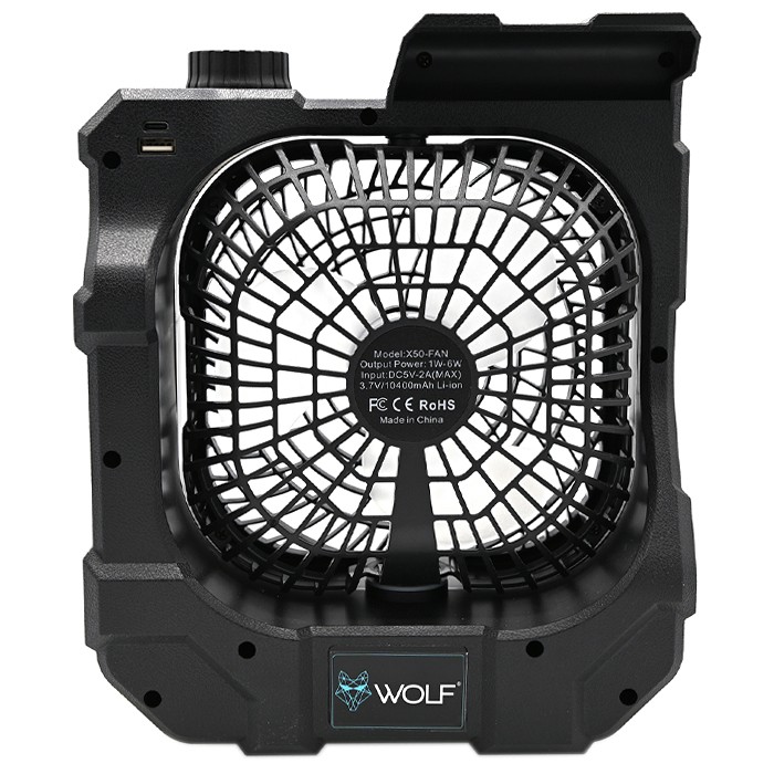 Wolf VOLTAIR Fishing Portable Fan & Powerbank