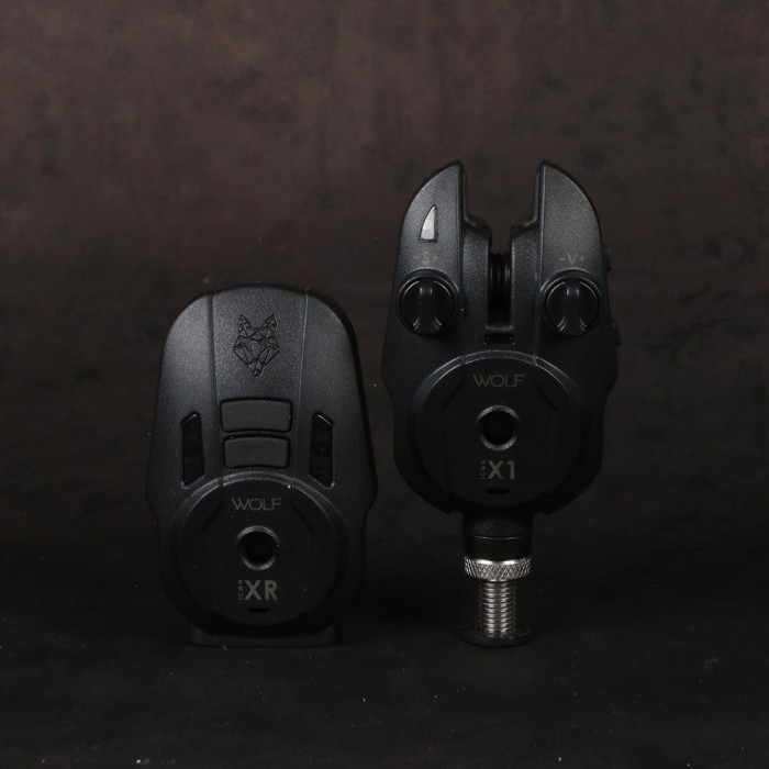 Wolf X1 3 Rod Bite Alarm Set 1