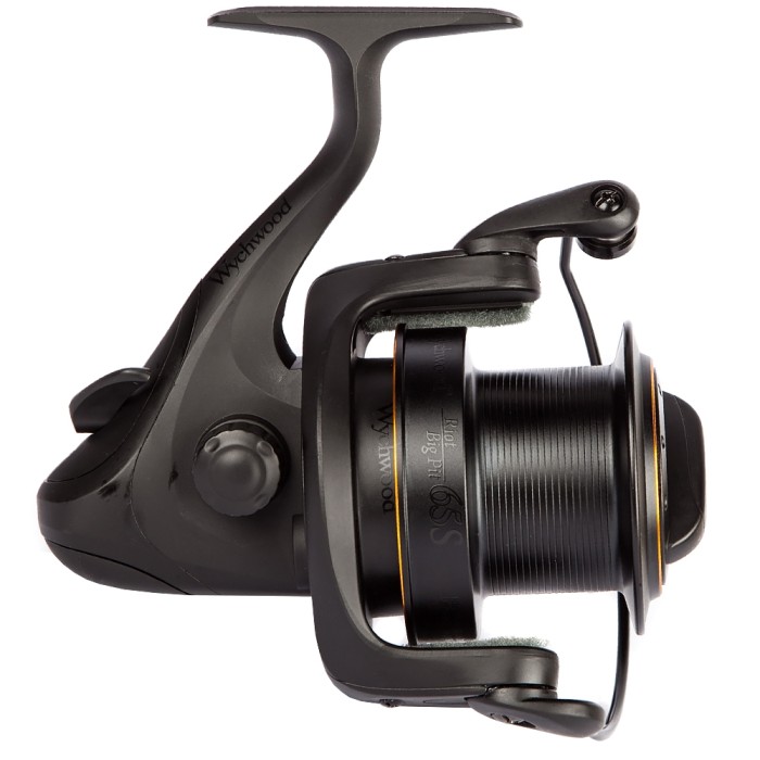 Wychwood Riot Big Pit Reel Black Side View