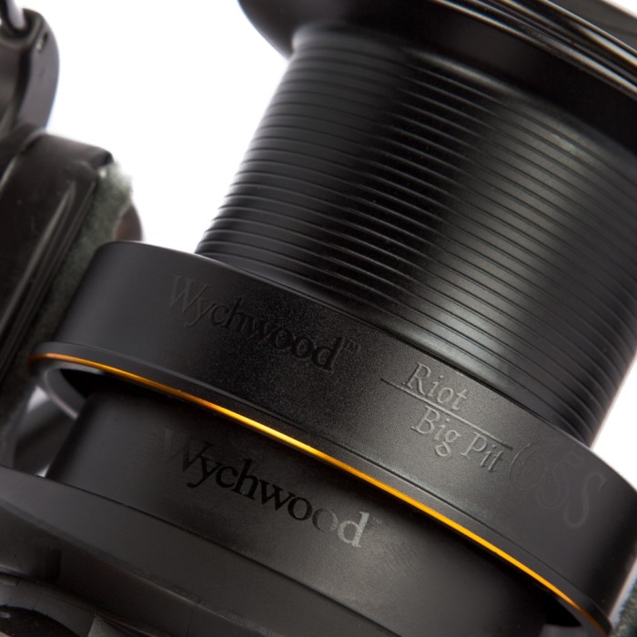 Wychwood Riot Big Pit Reel Black Close Up 6