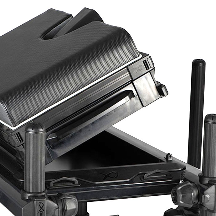 Matrix XR36 Comp Shadow Fishing Seatbox 2022 Close Up 1