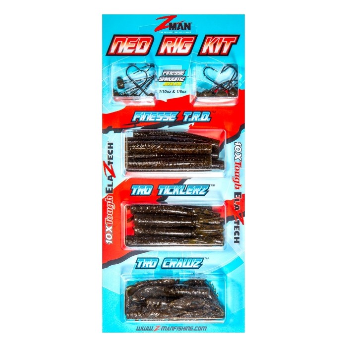 Z-Man Ned Rig Kit Green Pumpkin