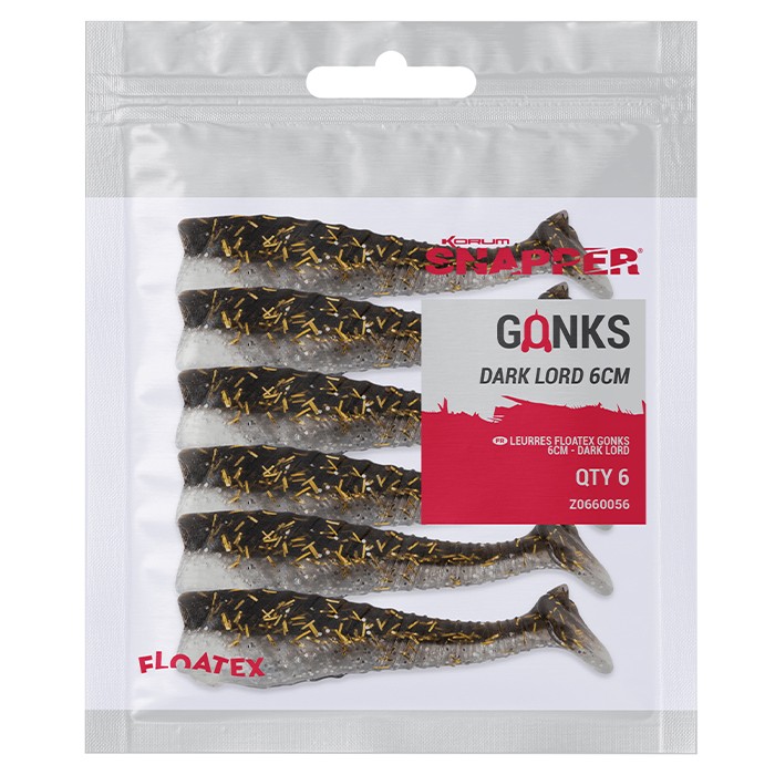 Korum Snapper FloateX Gonks Fishing Lure Dark Lord Packaging