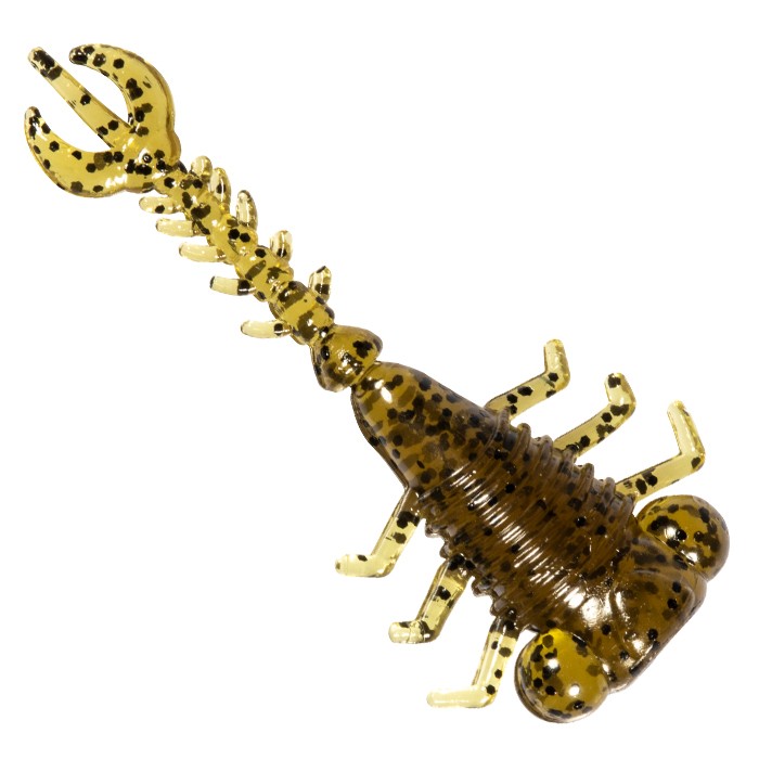 Z-Man Micro Larvaz 1.75 Inch Fishing Lures Green Pumpkin