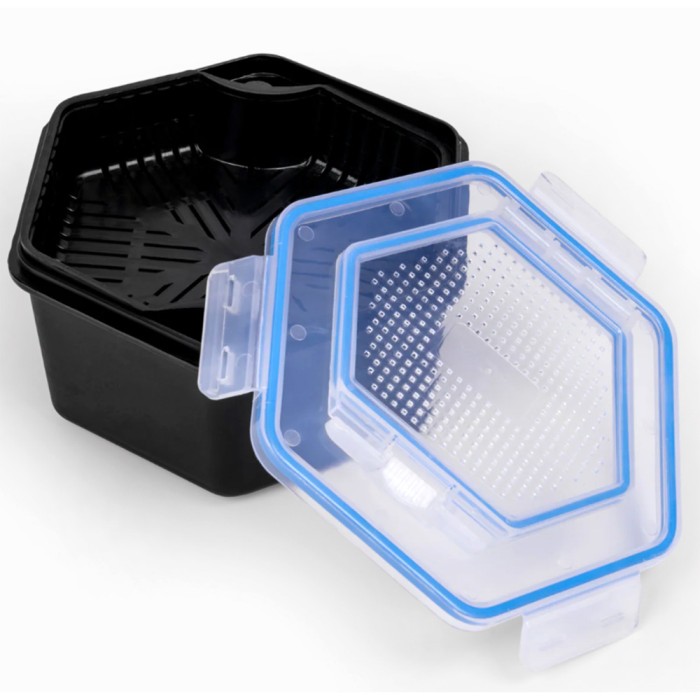 Zebco Secure-Lock Bait Box & Sieve 2L 2