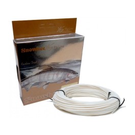 Ligne Flottante Snowbee WF4F – 27,4 M – Noyau Tressé Sans Mémoire – Nano Coating – Ivoire – Pour Mouche
