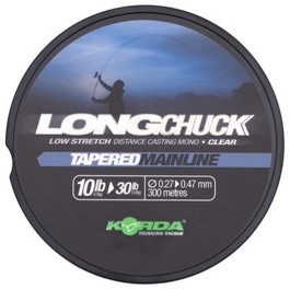 Korda New Long-Chuck Tapered Leaders – All Sizes Available (Clear Nylon)
