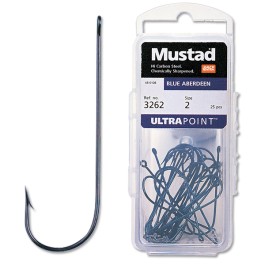 Hameçons De Pêche Mustad Aberdeen - Lot Simple, Modèle HP3261NPBLN2 - Pour Pêche Au Vif, Appâts Naturels