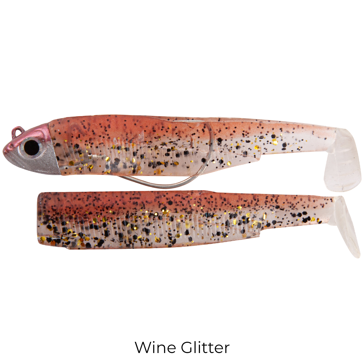 FIIISH Black Minnow No.2-9cm - Combo Shore - 5g - White-Red