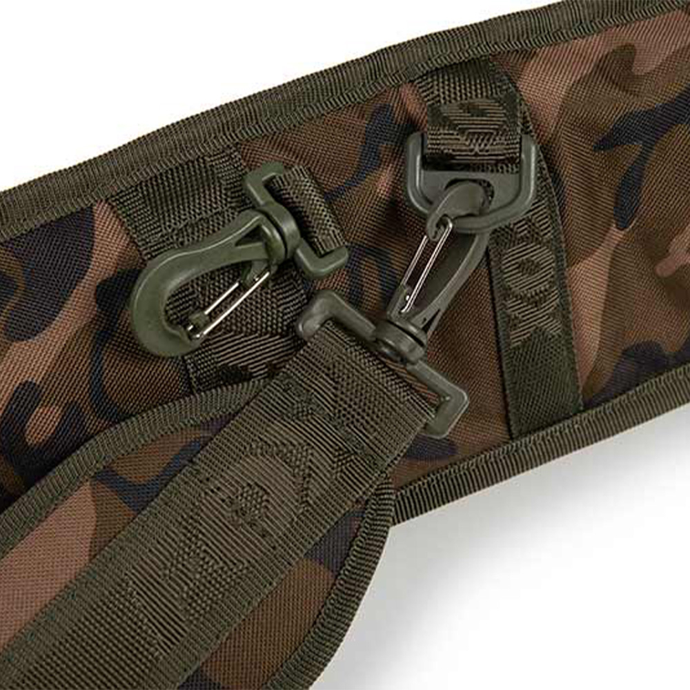 Jacket Double Canne Fox Spomb 13 Ft (environ 4 M) - Pour Transport De 2 Cannes à Pêche Avec Moulinets Big Pit - Poche Latérale Pour Fusées - 14