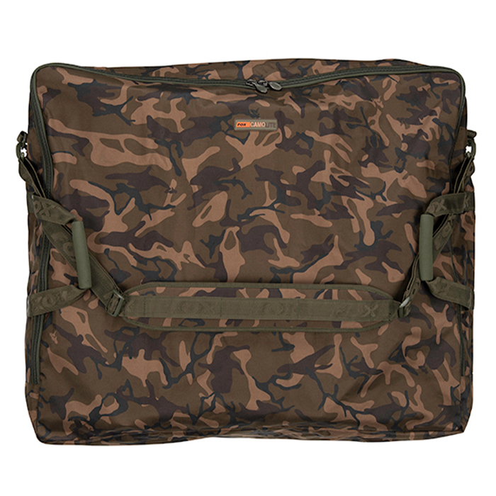 Fox Zubehörtasche Lang Camouflage - Angelzubehör Tasche Für Köder & Ausrüstung