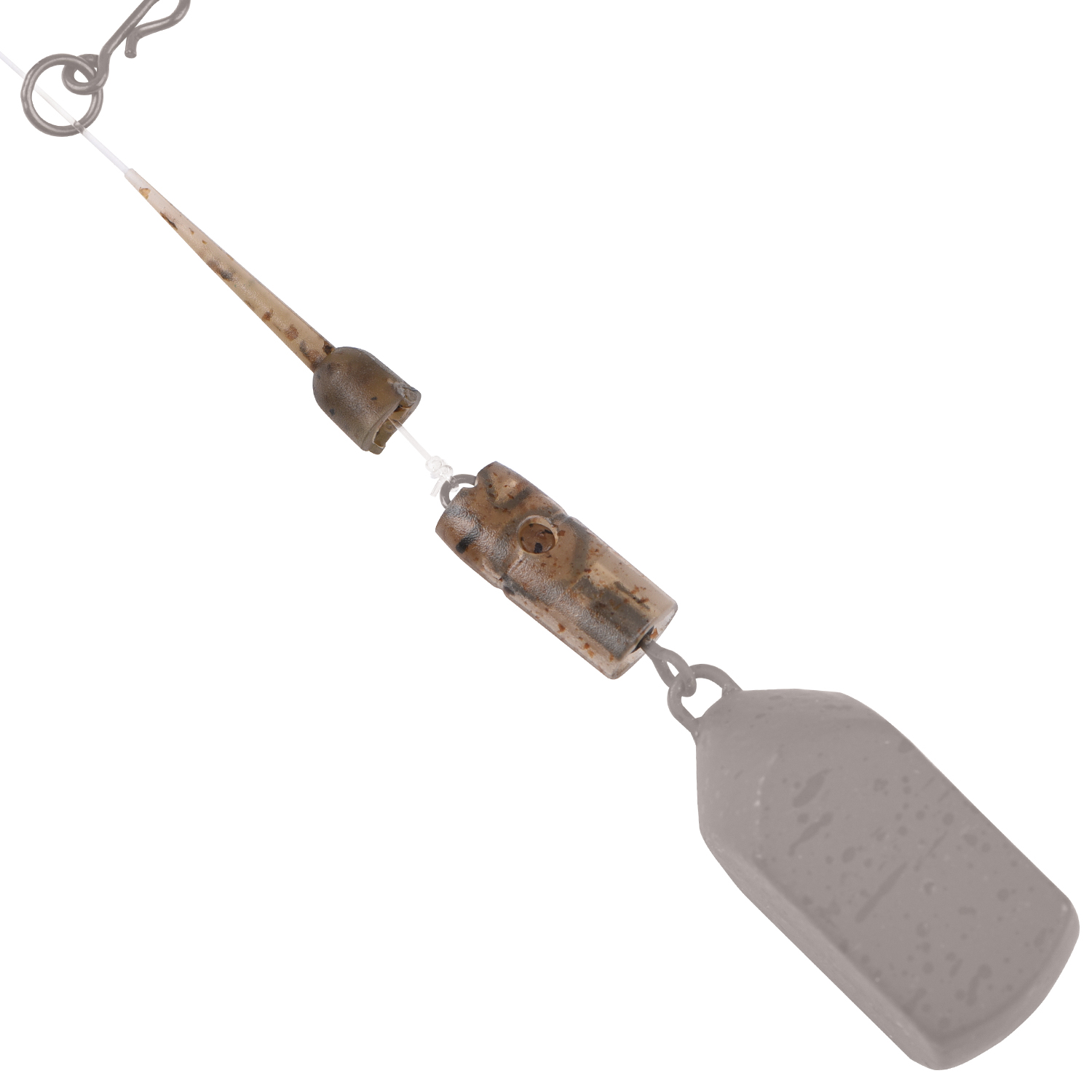 Kit 6 Perles Amortisseuses Fox Edges Camo Drop Off Heli - Pour Montage De Ligne De Pêche à La Carpe