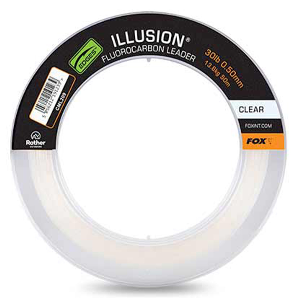 Fox Illusion Fluorocarbon 200m – Lenza Fluorocarbon Trasparente Per Pesca