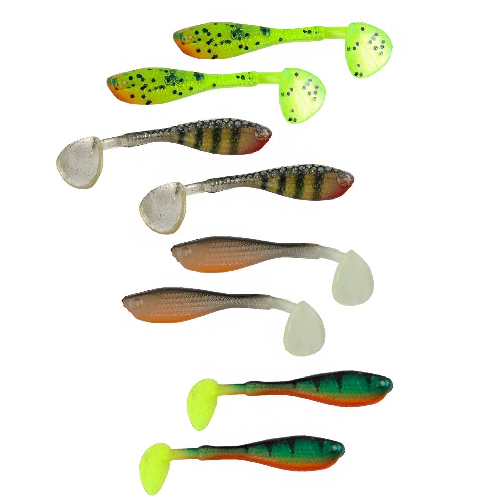 thumbnail image 2 of Fox Rage Drop Shot Fry 2 Per Pack 12cm & 8cm - All Colors Available 2 of 3