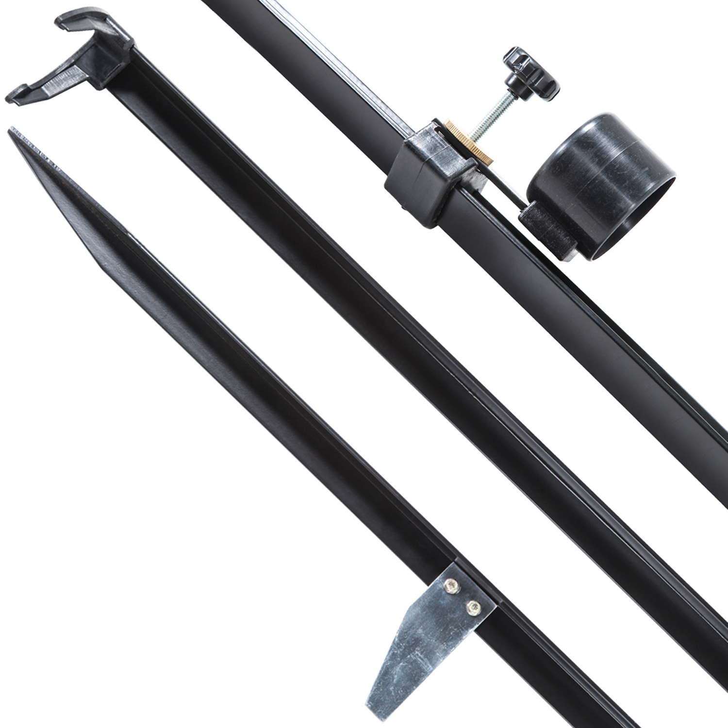 solidi liquidi e gas Compact Rod Rod Pod Kit HIRISI Carp Fishing Rod Pod Set RP140 Aluminum Rod  Stand main image 1