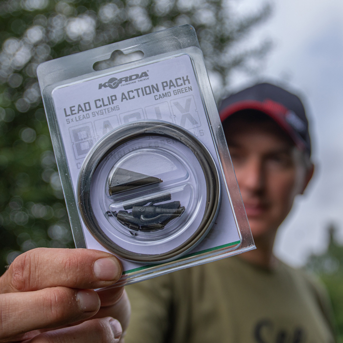 Korda Kamo Terminale Pronto Con Hybrid Clip Portapiombo 40lb