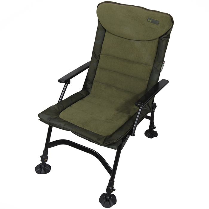 Sonik SK-TEK Sunchair – Sedia Da Pesca E Campeggio Verde, Lega Alu, EC0007