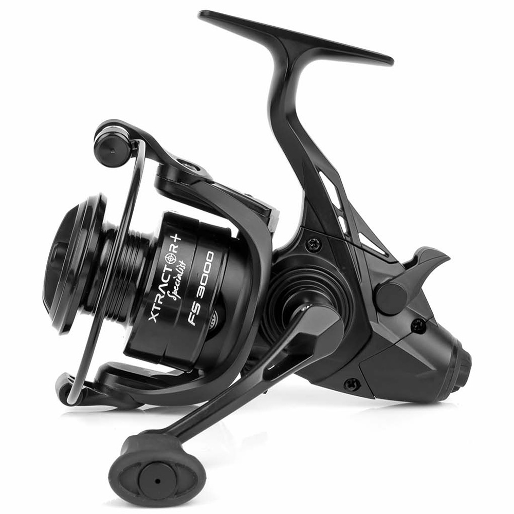 Moulinet Sonik Xtractor+ 3000 Specialist FS Pour La Pêche à La Carpe - Freespool, 2 Bobines