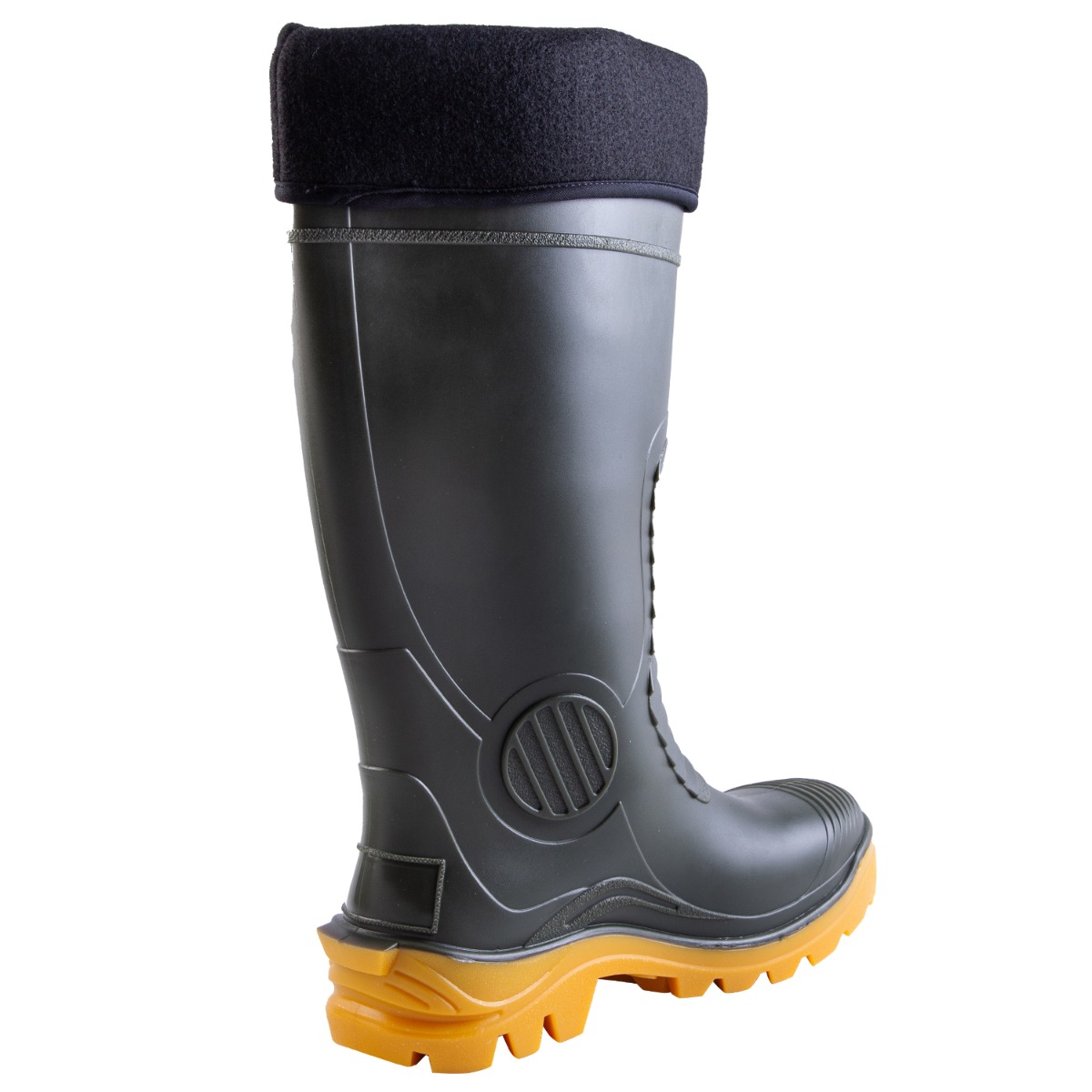 Vass Evo Studded Fishing Boots – Green Unisex Wellington Waders With Grip