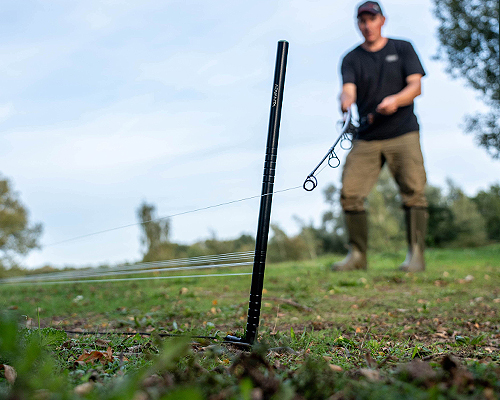 Wrapping your line around Distance Sticks will guarantee accuracy 