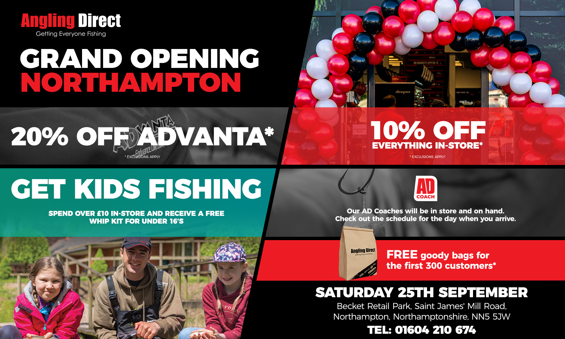 Angling Direct Northampton Grand Opening Event