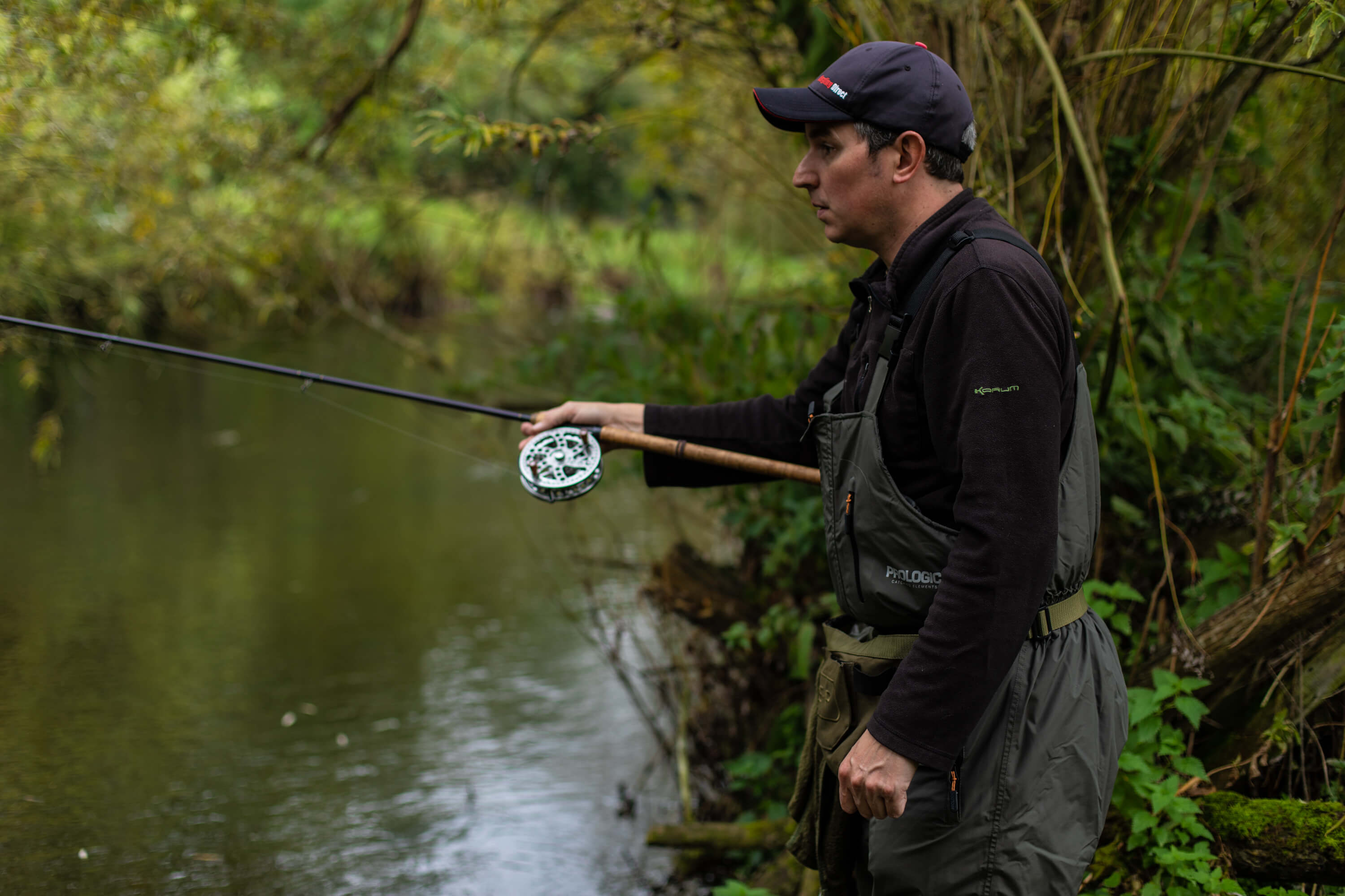 Prologic Fishing Suit in Use